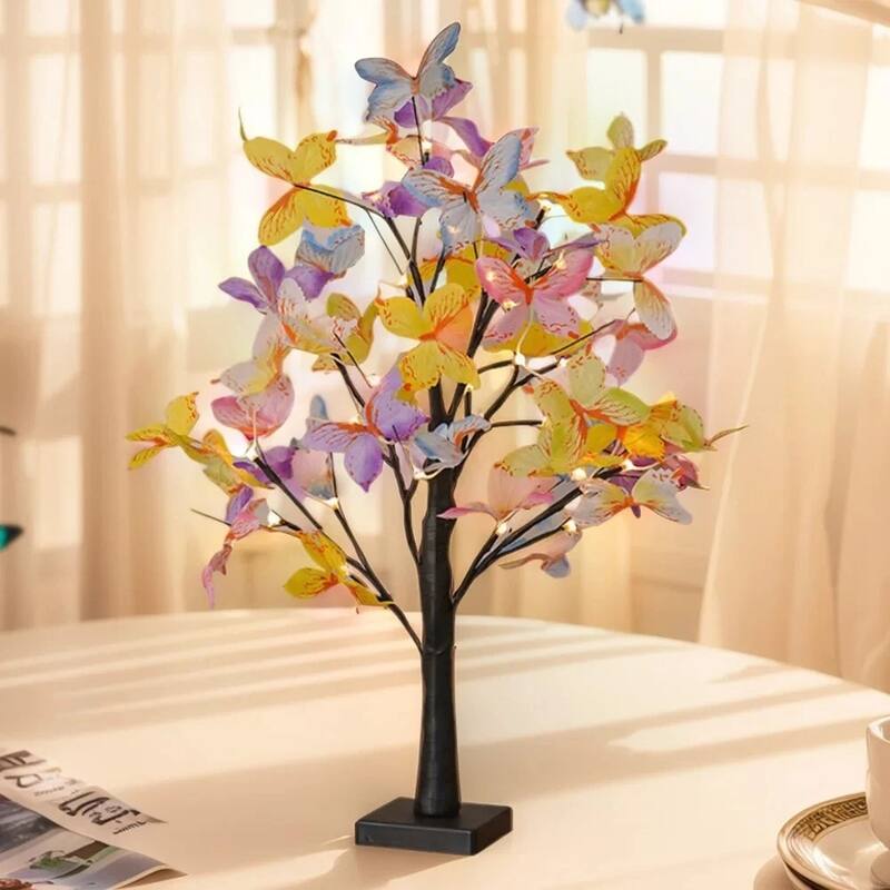 Tabletop Butterfly Bonsai Tree Lights