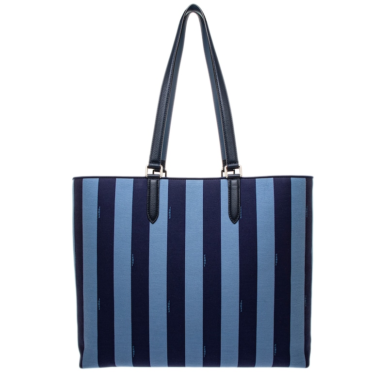 Fendi Pequin Jacquard Tote