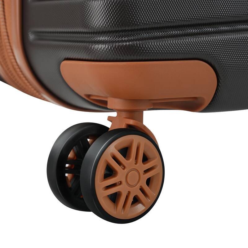 4 Piece Hard Shell Carry on Lightweight Expandable Travel Luggage with 4 Packing Cubes, TSA Lock and Spinner Wheels