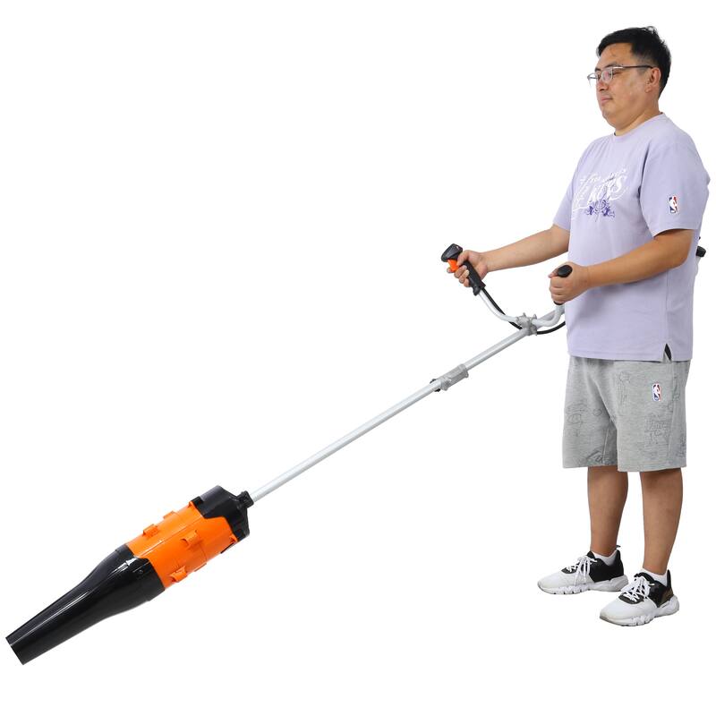 52cc Weed Eater Wacker Gas Powered, 3 in 1 Blower, String Trimmer with 10'' Brush Cutter,Rubber Handle & Shoulder Strap Included