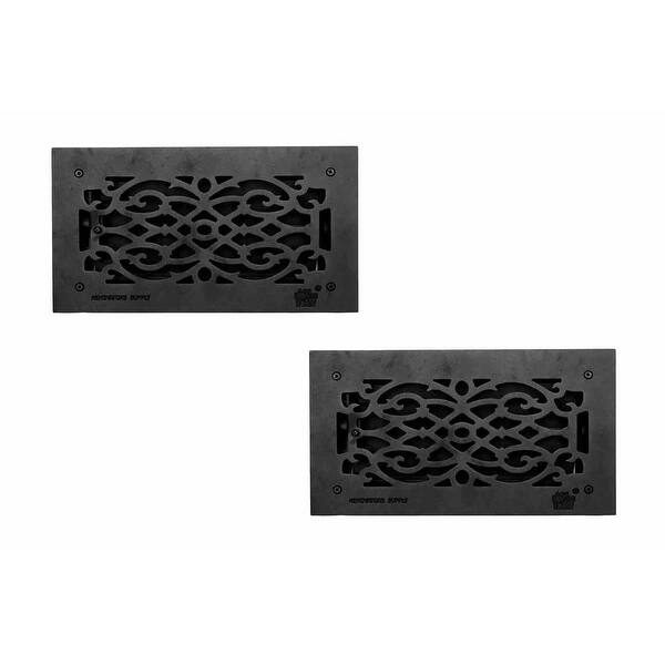 Shop 2 Floor Heat Register Louver Vent Victorian Cast 6 X 12 Duct