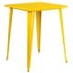 preview thumbnail 13 of 11, Indoor Outdoor Metal Bar Height Table