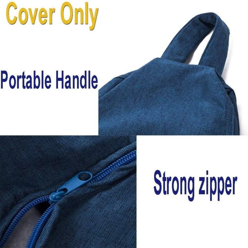 (No Filler) Extra Soft Bean bag Seat Chair Covers