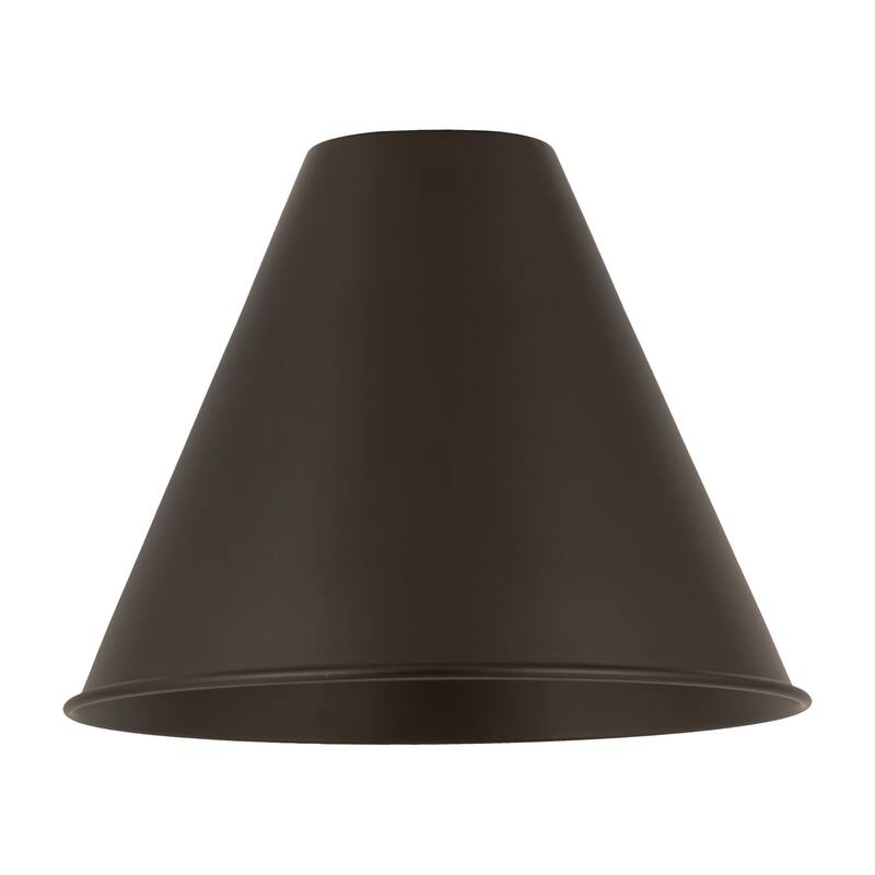 Innovations Lighting Ballston Cone - 1 Light 12" Semi-Flush Mount