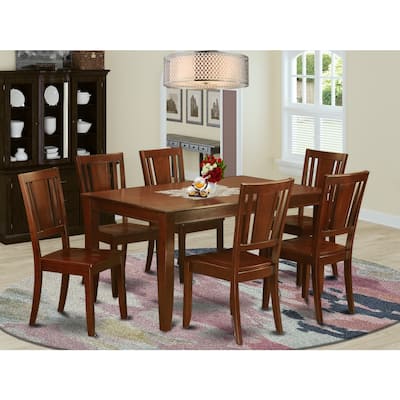 Dining Room Set Table and Chairs - Eclectic Elegance Kitchen Dinette Set