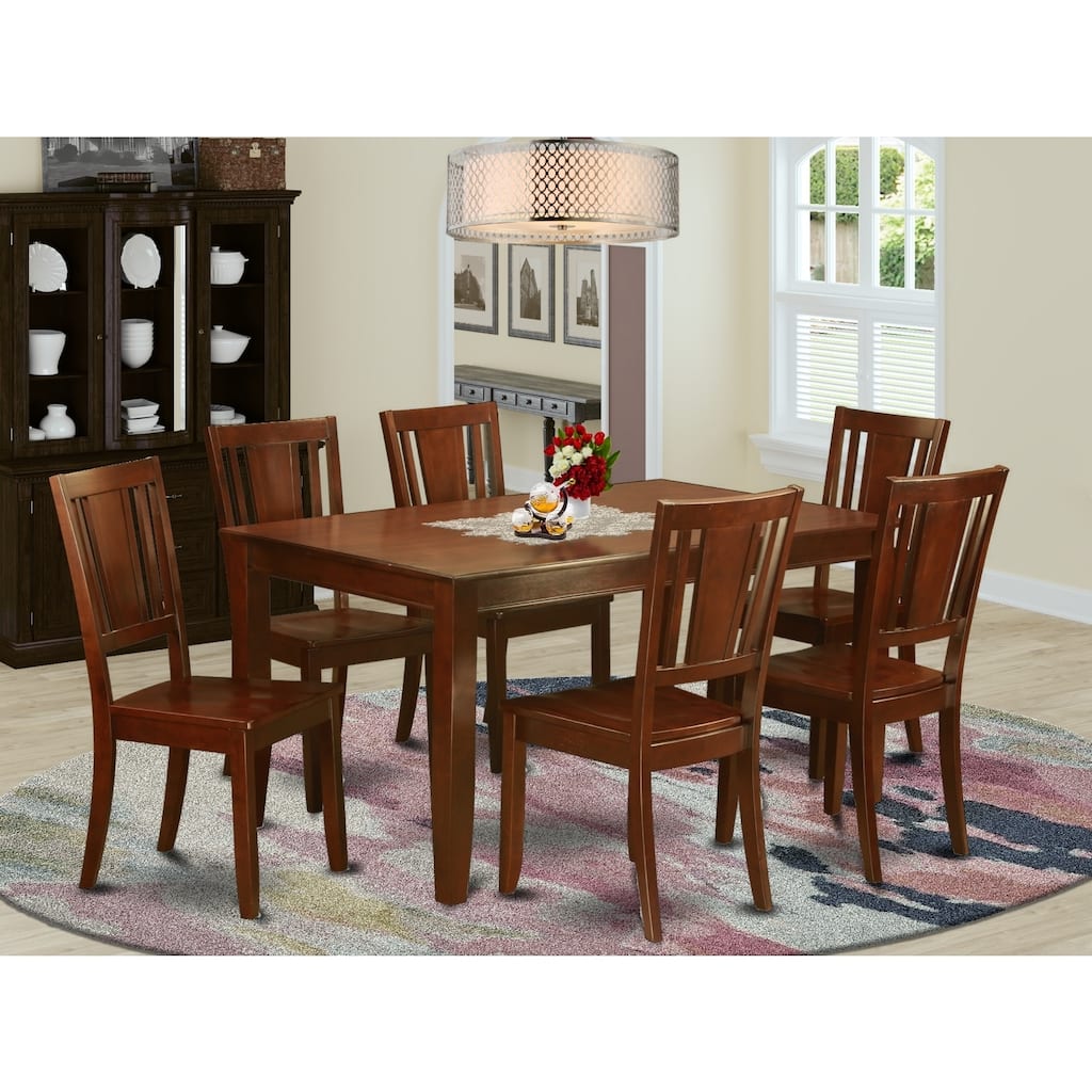 Dining Room Set Table and Chairs - Eclectic Elegance Kitchen Dinette Set