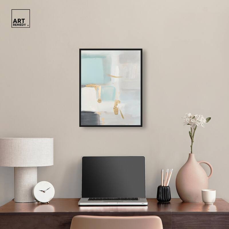 Pale Radiance I Canvas by Art Remedy