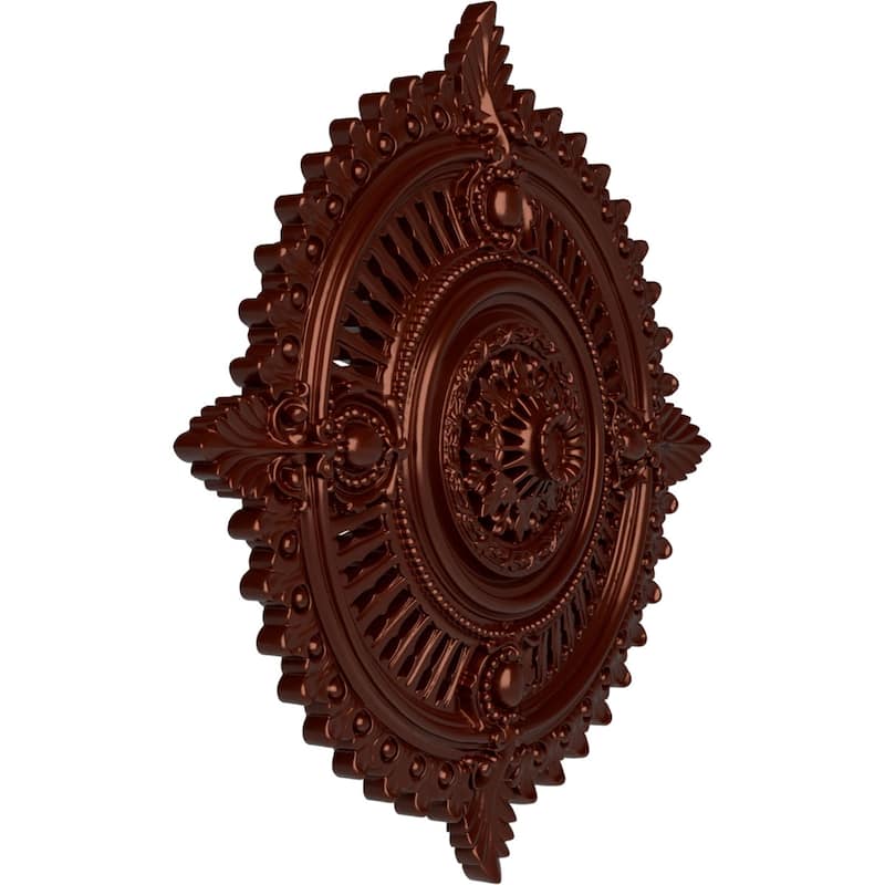 29 1/8"OD x 1 1/4"ID x 4"P Haylynn Ceiling Medallion