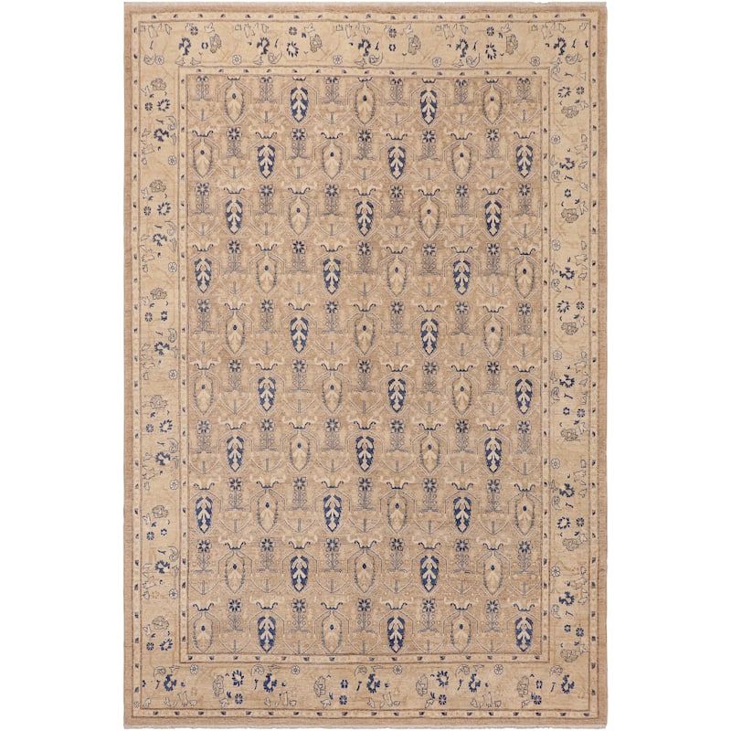 Vintage Herati Bidjar Hand Knotted Wool Rug - 8'4'' x 10'4''