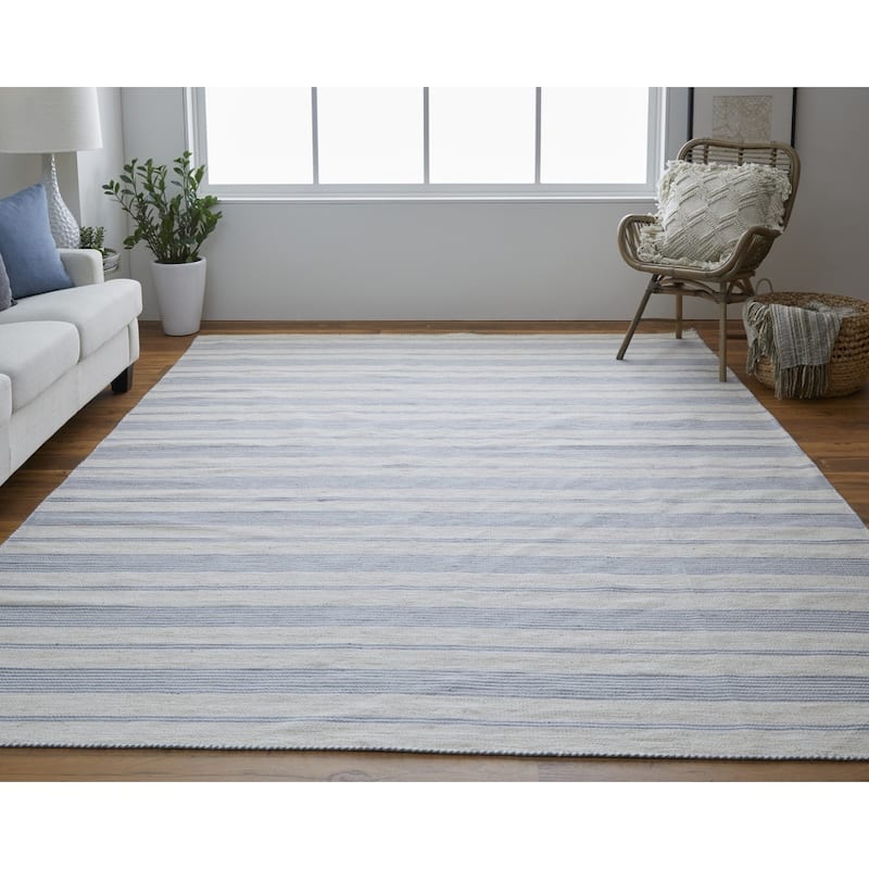 Tiga Stain Resistant Woven Area Rug By HomeRoots - 2' x 3'