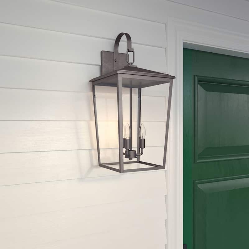 Millennium Lighting Fetterton 3 Light 24" Tall Outdoor Wall Sconce