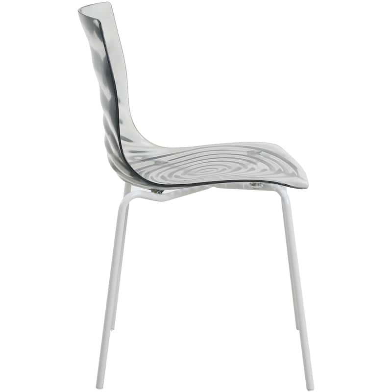 ABS Plastic Dining Chair with Stainless Steel Base Astor Series