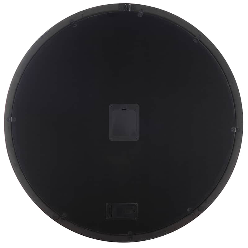 SEI Furniture Clayton World Gear Wall Clock - 25"W x 3"D x 25"H