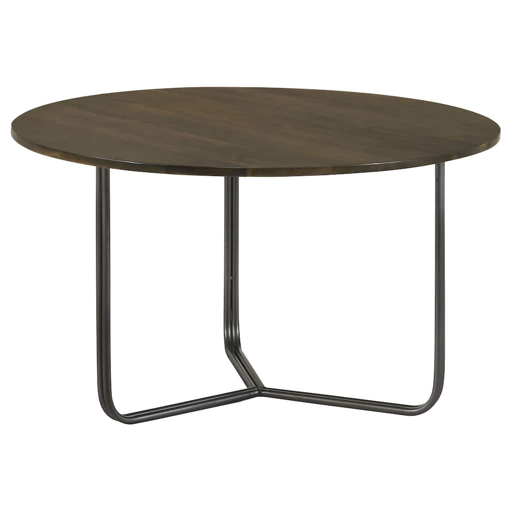 Yaritza Round Mango Wood Coffee Table Natural