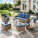 Option Blue cushion