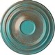 preview thumbnail 86 of 122, 24 3/8"OD x 1 1/2"P Traditional Ceiling Medallion Copper Green Patina
