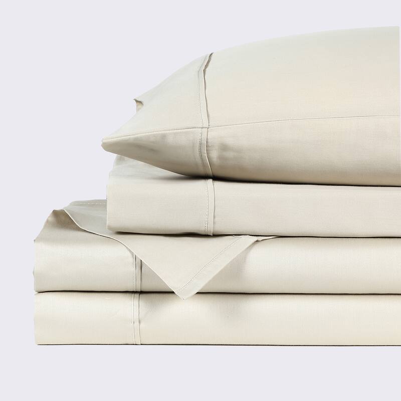 Anne Klein Reverie 4-Piece Cotton Sateen Sheet Set