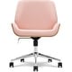 preview thumbnail 43 of 46, Elle Decor Ophelia Low-Back Task Chair in Chrome Finish