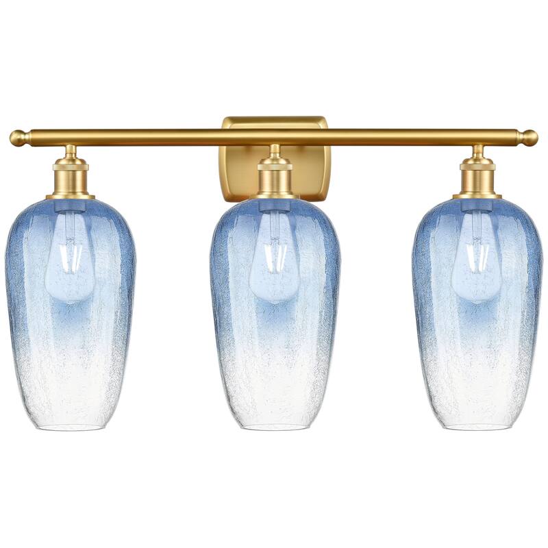 Innovations Lighting Endless Possibilities Ballston - Brookhaven Flute - 3 Light 27" Bath Vanity Light
