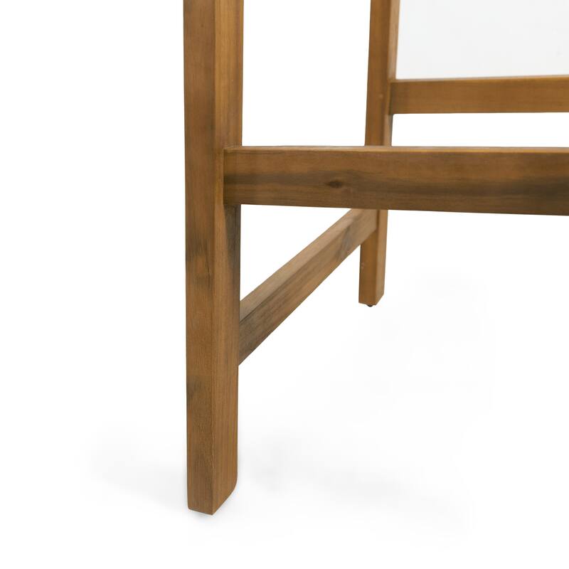 Ashlyn Acacia Wood Barstools (Set of 4) by Christopher Knight Home - 17.00" L x 20.25" W x 40.50" H