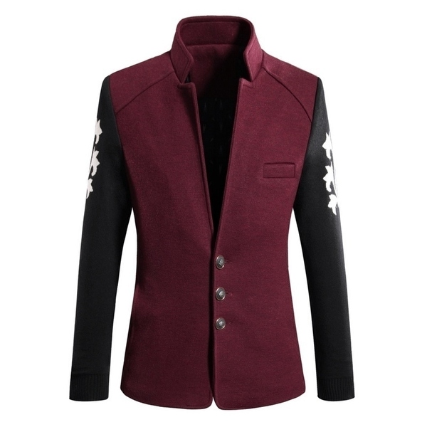 Hitz Trend Men�s Suits Stand Collar Large Size M5Xl Plus