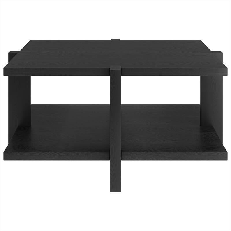 Ingrid 34.66" Wide Square Coffee Table