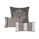 preview thumbnail 39 of 38, Madison Park Venetian 6 Piece Jacquard Quilt Set with Throw Pillows