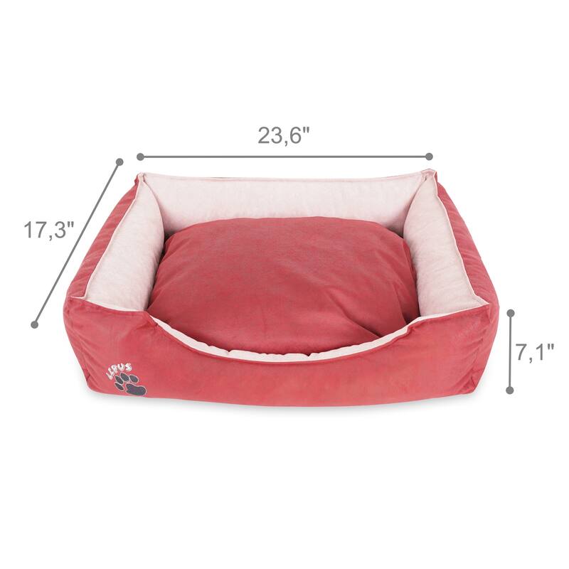 Pets Washable Dog Bed for Small / Medium / Large Dogs - Durable Waterproof Sofa Dog Bed with Sides