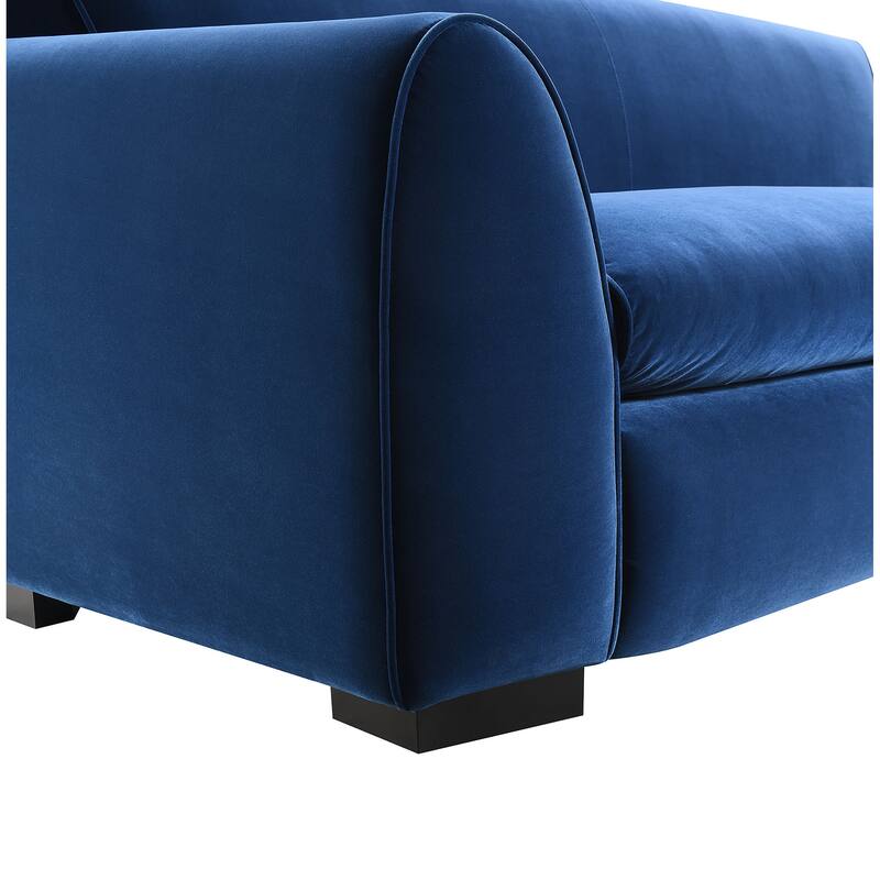 Furniture of America Corwin Modern Bench Style Loveseat with OEKO TEX Certified Fabric