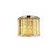 Option polished nickel (royal cut golden teak crystals)