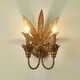 preview thumbnail 4 of 7, Golden Lighting 0846-2W Lillianne 2 Light 15" Tall Wall Sconce