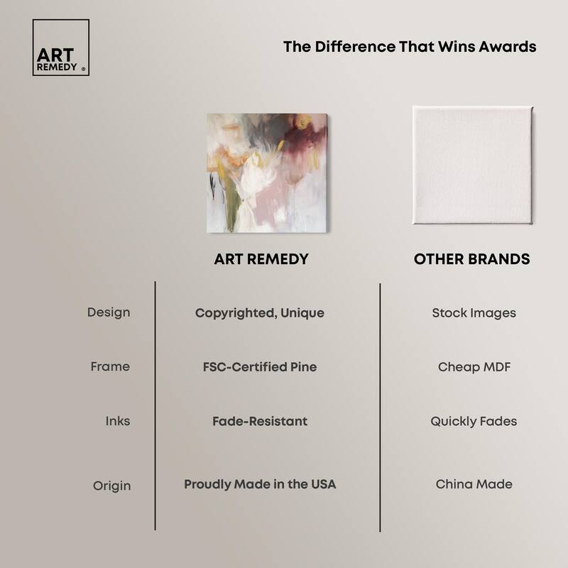 Painterly Energy Canvas by Art Remedy, Gallery Wrapped