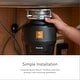preview thumbnail 7 of 9, Moen GT Series 1/3 HP Continuous Garbage Disposal