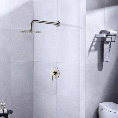 Wall Mounted Shower Faucet (Valve Included)