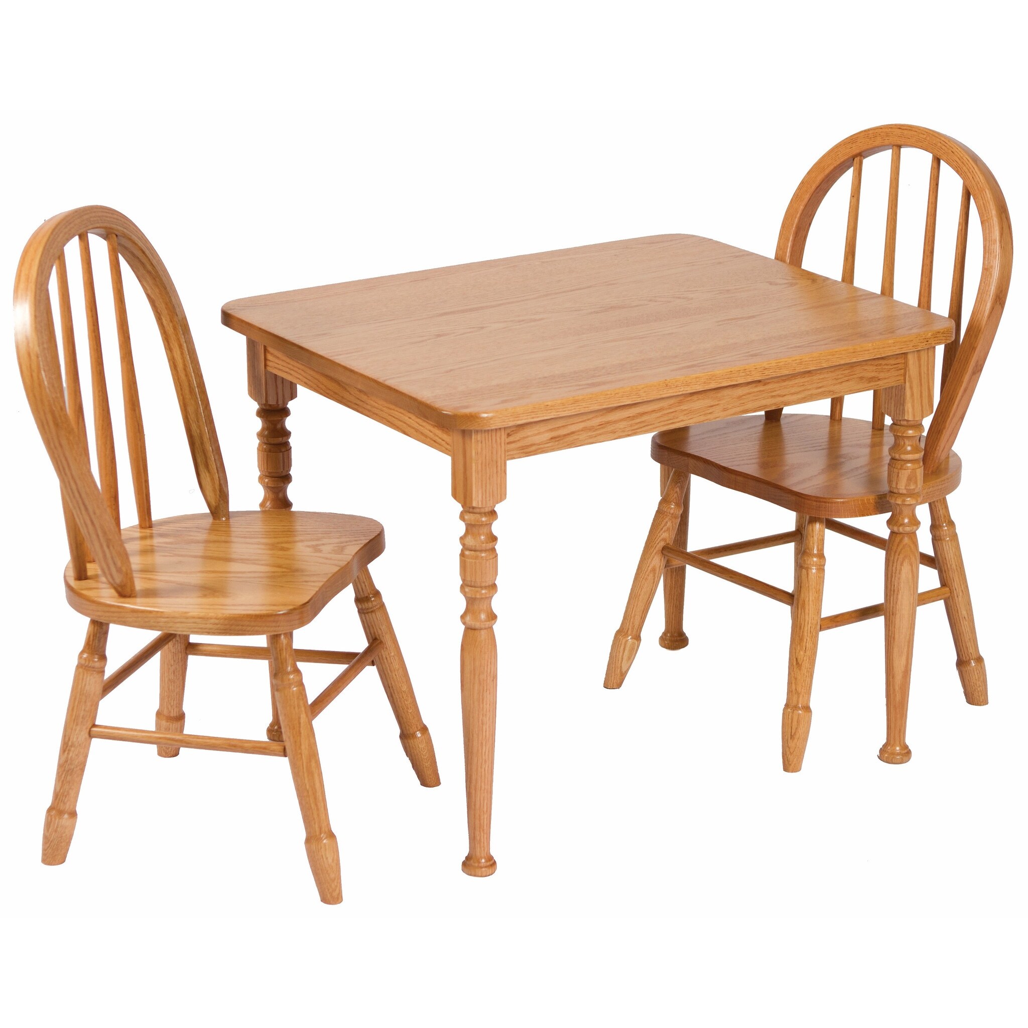Oak kids table hot sale