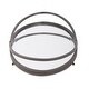 preview thumbnail 3 of 3, Oval Iron Tray - 3H x 24W x 12D