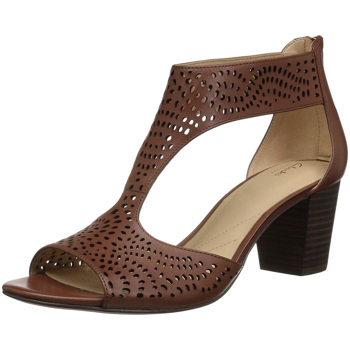 clarks open toe shoes