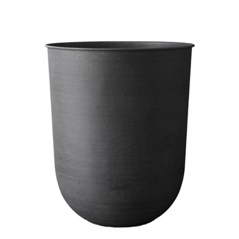 Glazed Planter Pots - 23.5" - Black - Set of 4