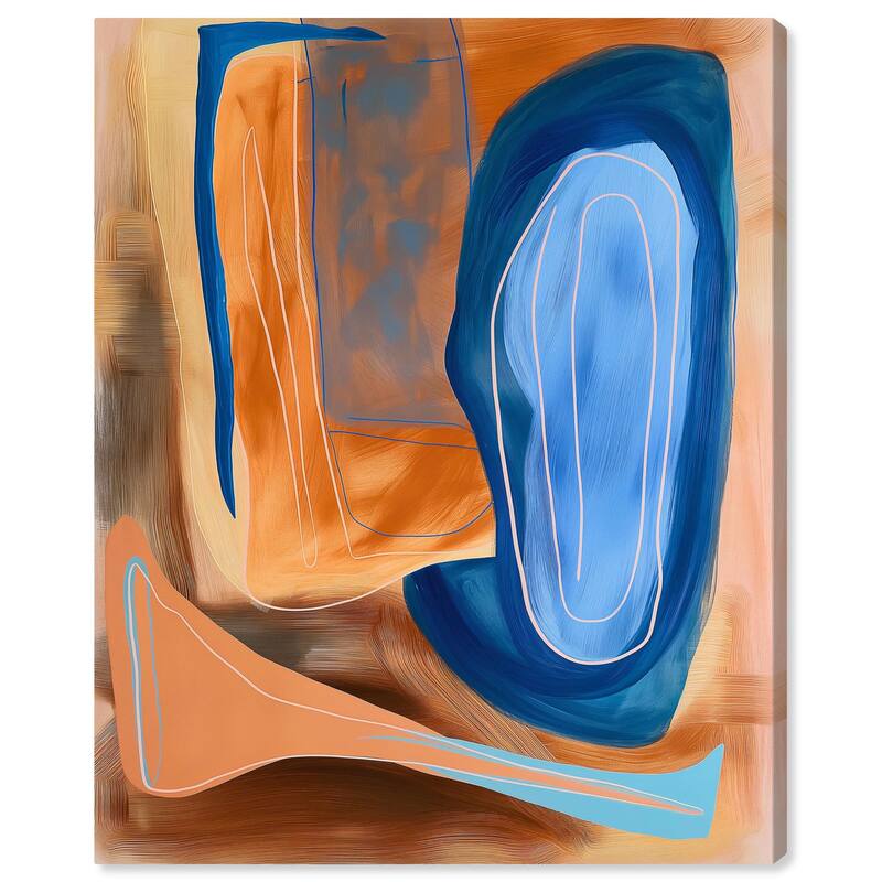 An Abstract Oil I Canvas by Art Remedy, Gallery Wrapped - 30" x 36"