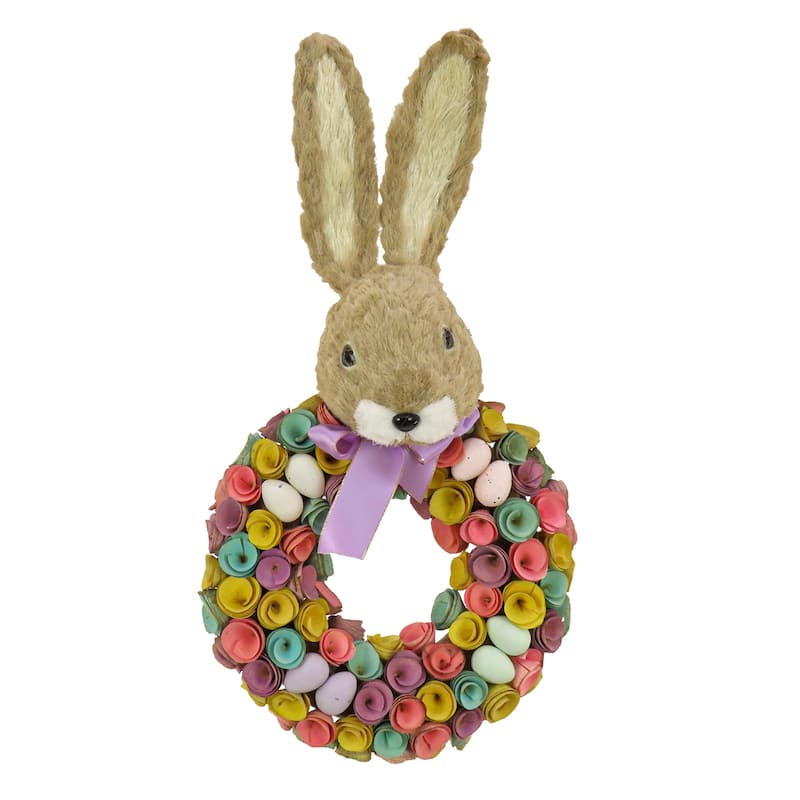 National Tree Company 24 inch Artificial Easter Wreath