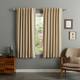 Aurora Home Insulated Thermal 63-inch Blackout Curtain Panel Pair - Beige