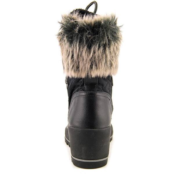 Shop Guess Leland Round Toe Canvas Winter Boot Overstock 17838326