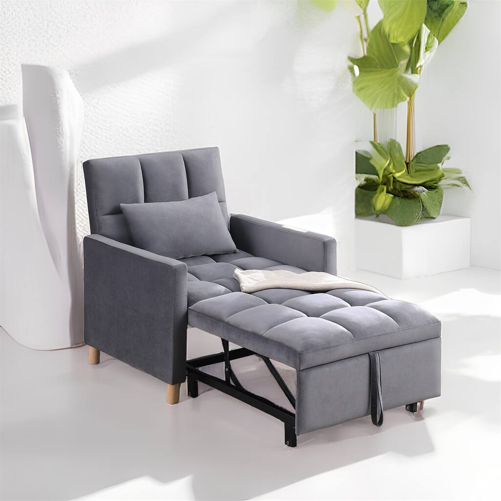 Convertible Sleeper Sofa Chair Bed