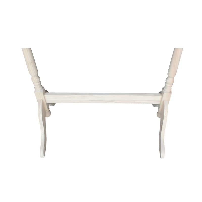 International Concepts Unfinished Parawood Quilt Rack