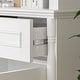 preview thumbnail 19 of 48, Large Entertainment Center Bookshelves 57x38 inch Hutch Space for TV