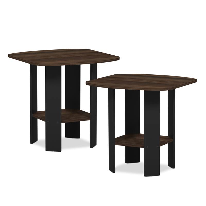 Furinno Simple Design End/SideTable, Set of 2