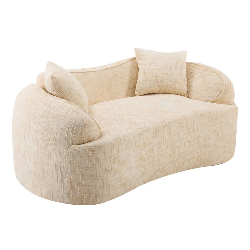 two person compress sofa