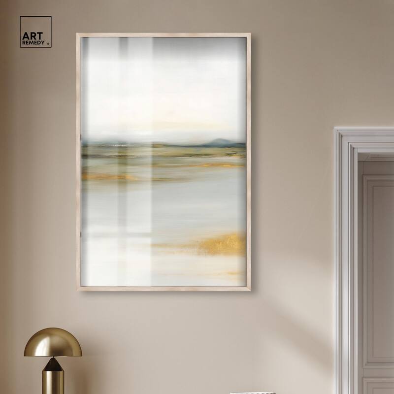Misty Expanse I Shadowbox by Art Remedy