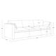 preview thumbnail 81 of 179, Mia Oversized Modular Sectional Fabric Sofa