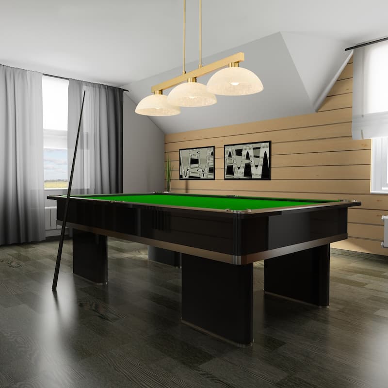 Z-Lite 152-DGM14 Cobalt 3 Light 49" Wide Linear Pendant with Golden